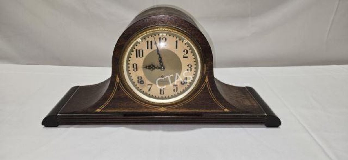 Plymouth Mantle Clock - Dated 2-26-58