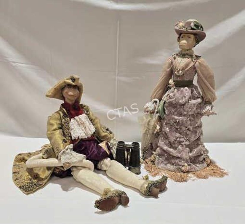 Katherine's Collection Wayne Kleski Monkey Dolls