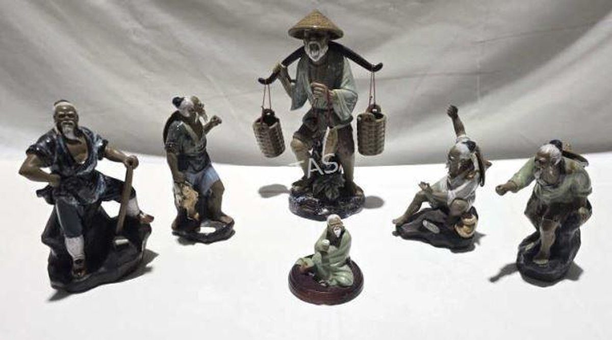 Shiwan Mud Figures - Traditional Chinese Mudmen