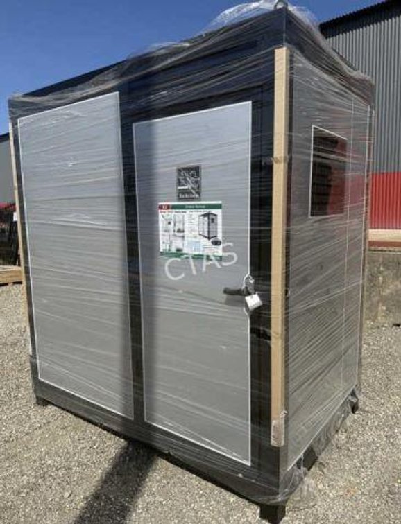 Portable Restroom w/Shower 7'4" x 5' x 8' (K1522)