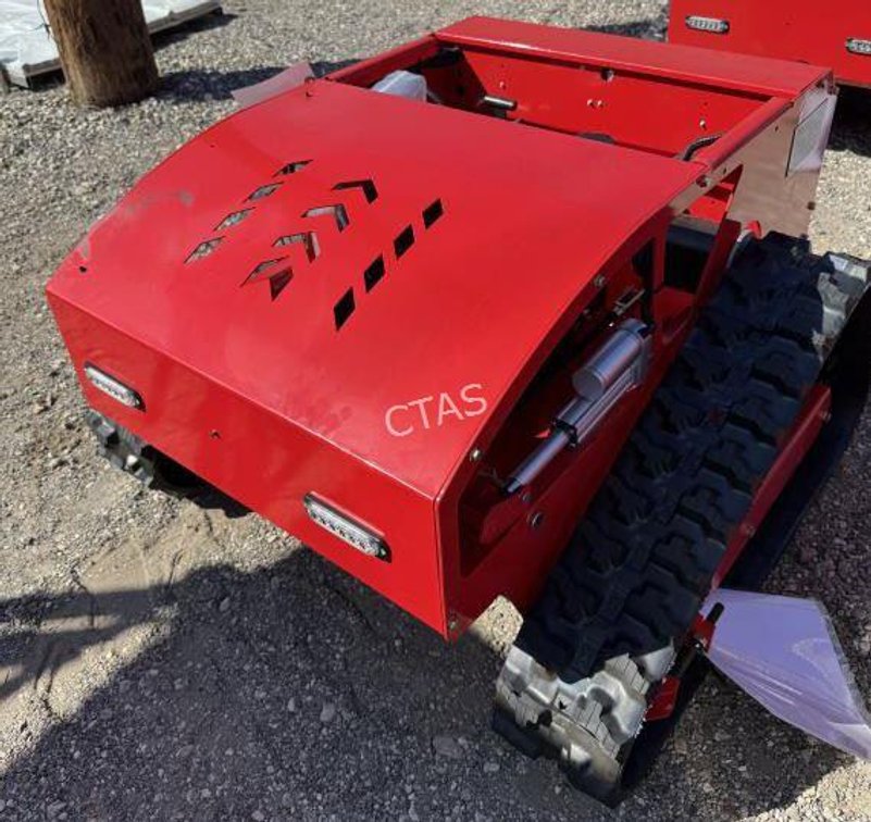Remote Controlled Gas Lawn Mower - Future