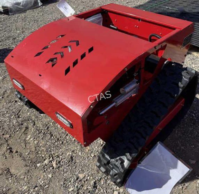 Remote Controlled Gas Lawn Mower - Future