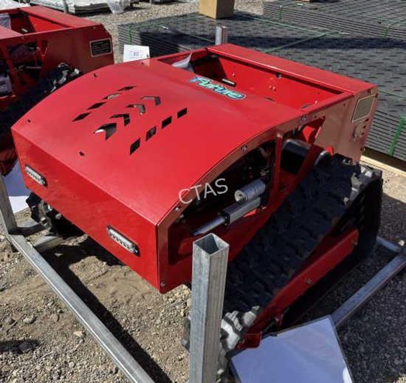 Remote Controlled Gas Lawn Mower - Future