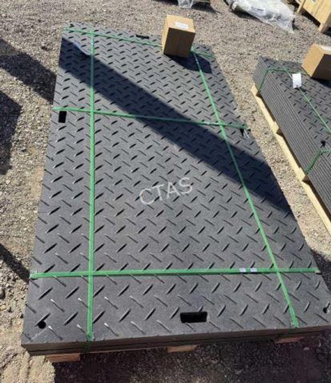 (12) Ground Protection Mats - 47"L x 94.5"W 0.5"H