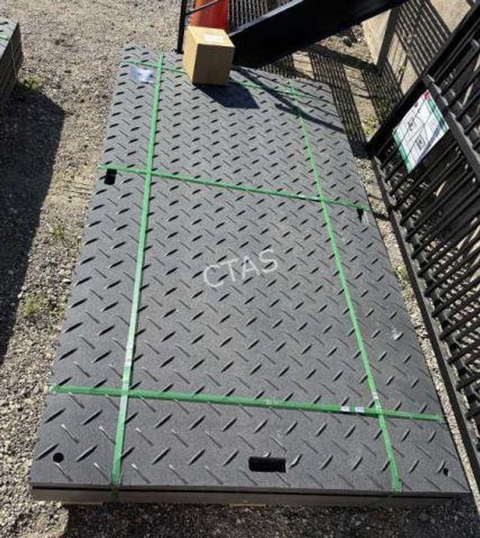 (12) Ground Protection Mats - 47"L x 94.5"W 0.5"H