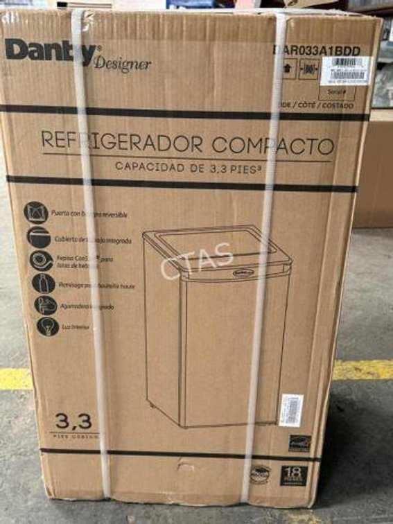 Danby Compact Refrigerator 3.3 cb ft