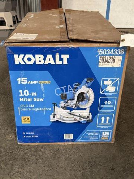 Kobalt 10" Miter Saw - NIB