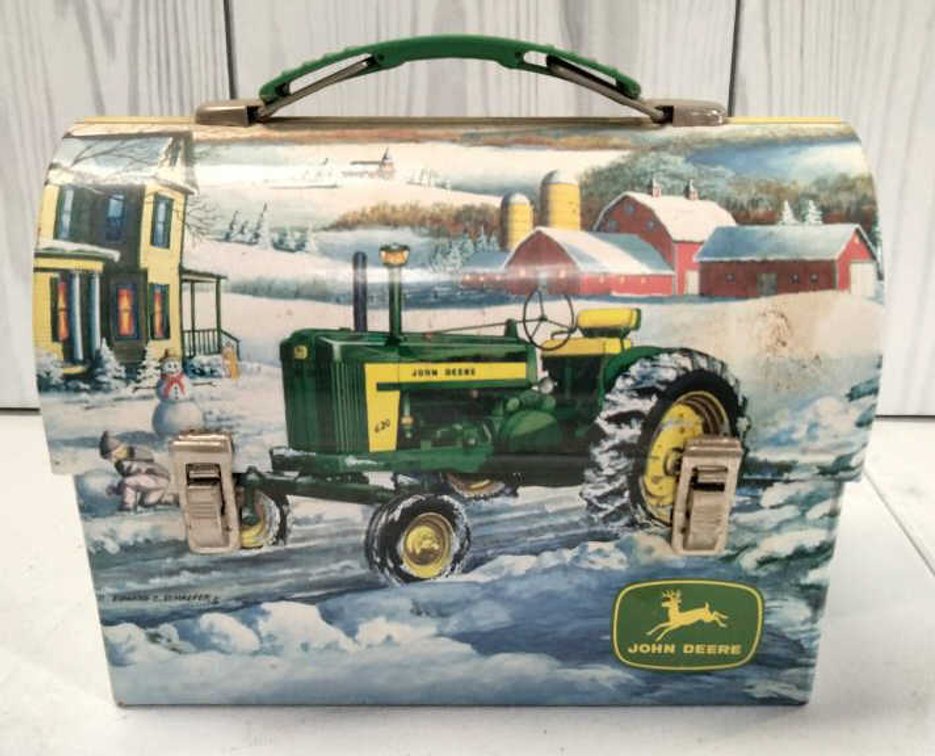 John Deere Metal Lunch Box