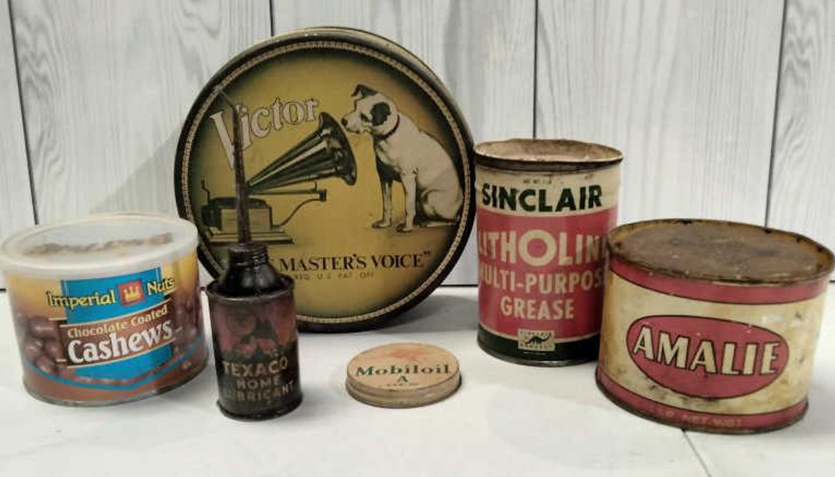 Collection of Tins and Cans