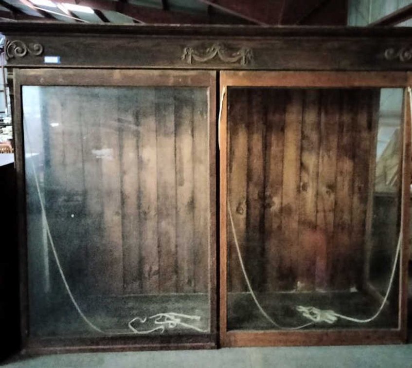 Antique Mercantile Display Fixture / Cabinet