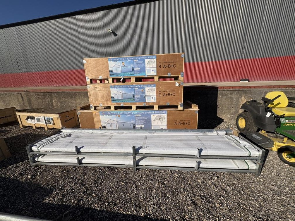 NIB Heavy Duty Metal Storage Building