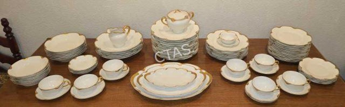 Haviland Limoges France "Silver Anniversary"