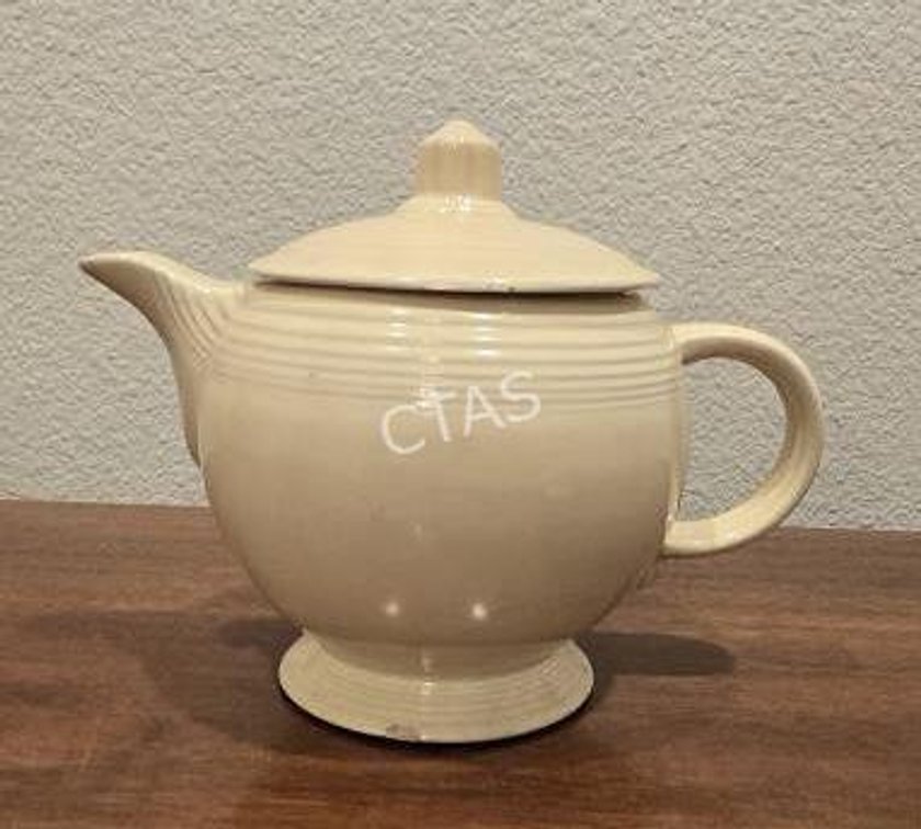 Vintage Fiesta Medium Sized "C" Handle Teapot in