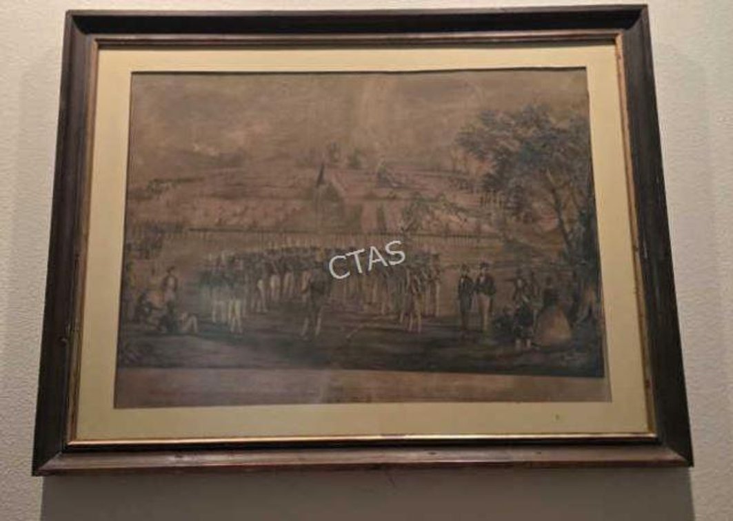 Civil War Era Lithograph Art