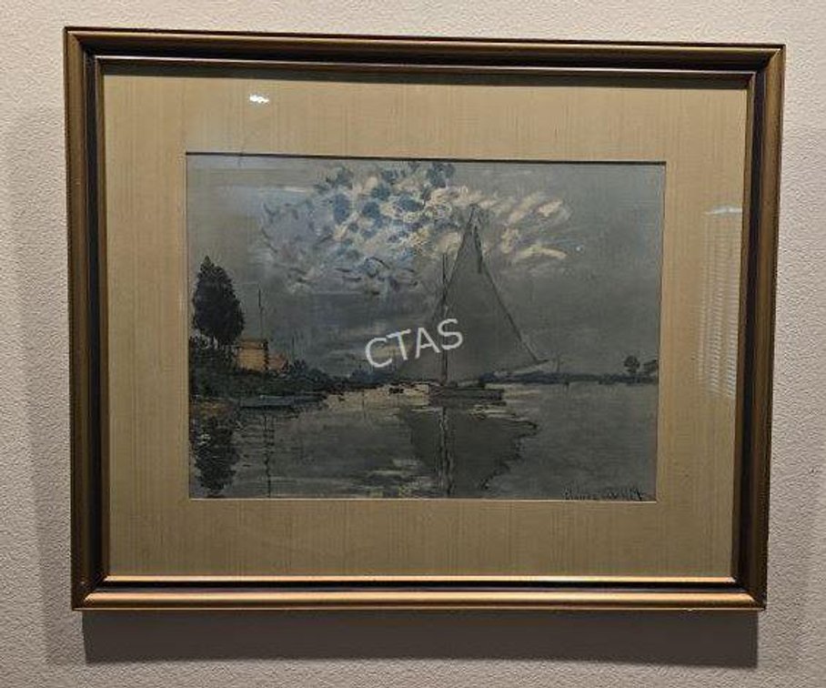 Claude Monet's 1874 Art Print