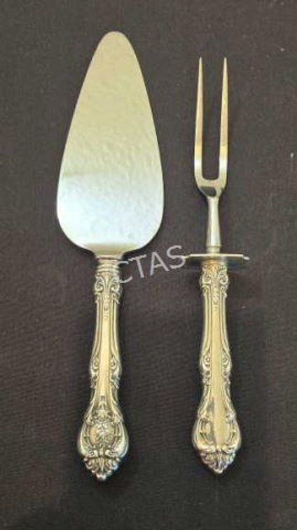 Gorham King Edward Sterling 1936 Carving Fork
