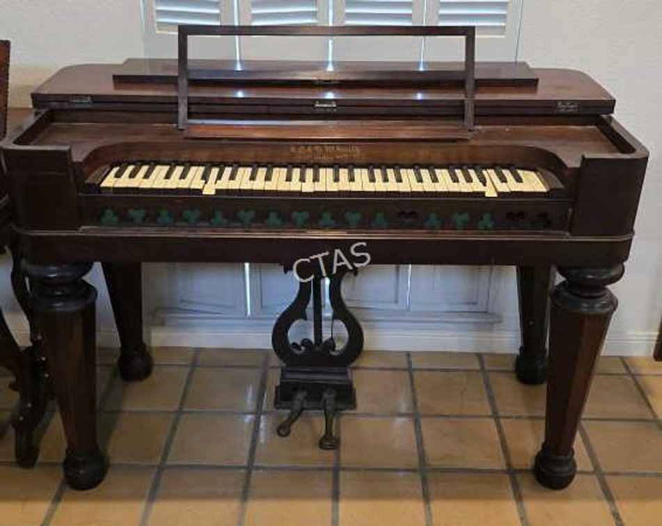 Antique S.D. & H.W. Smith, Boston Melodeon