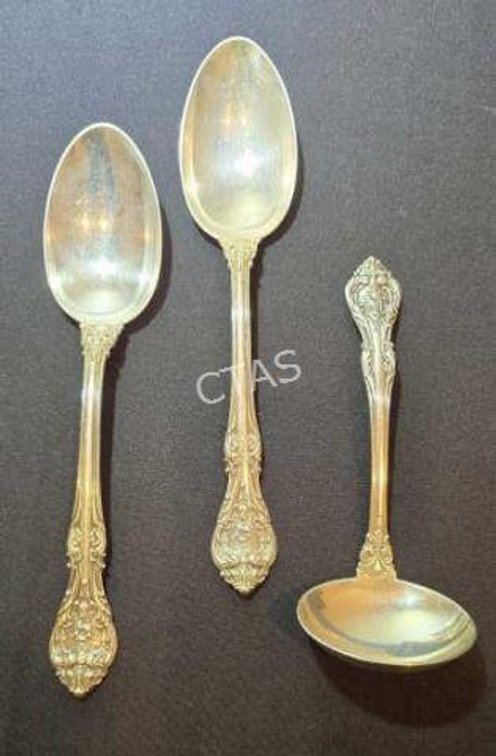 Gorham King Edward 1936 Sterling Serving Utensils
