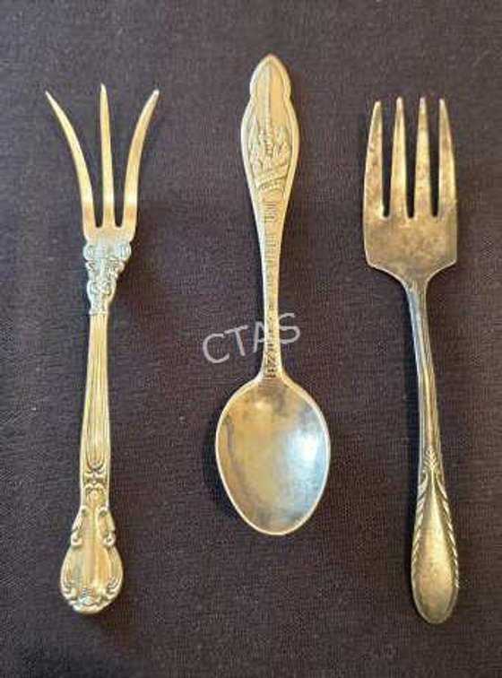 Sterling Silver Forks & Spoon