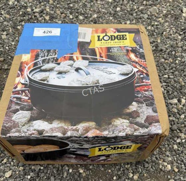 Lodge Cast Iron 12" Dutch Oven