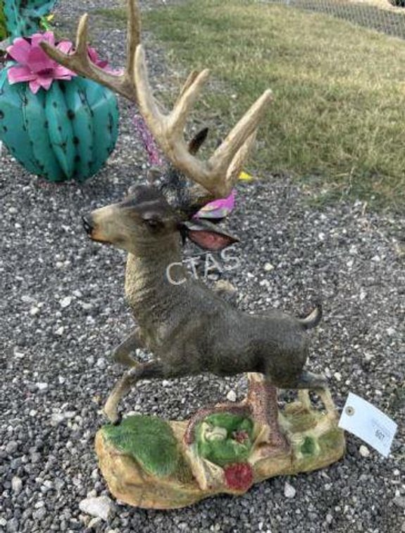 Resin Deer Statue