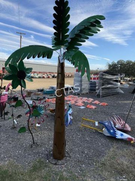 Metal Art - Large Palm Tree