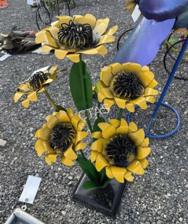 Metal Art - Medium Sunflowers Bundle