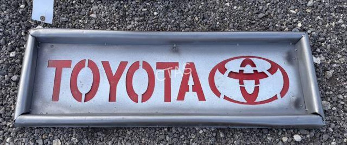 Metal Art - Toyota Sign