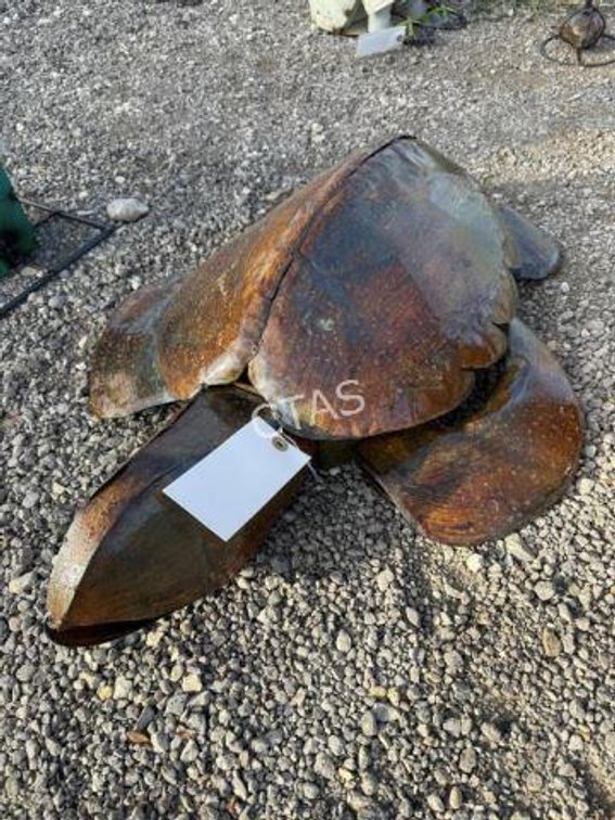 Metal Art - Brown Sea Turtle