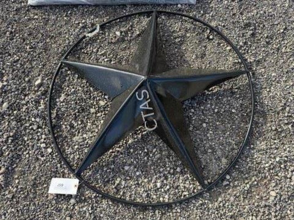 Metal Art - Large Circle Star