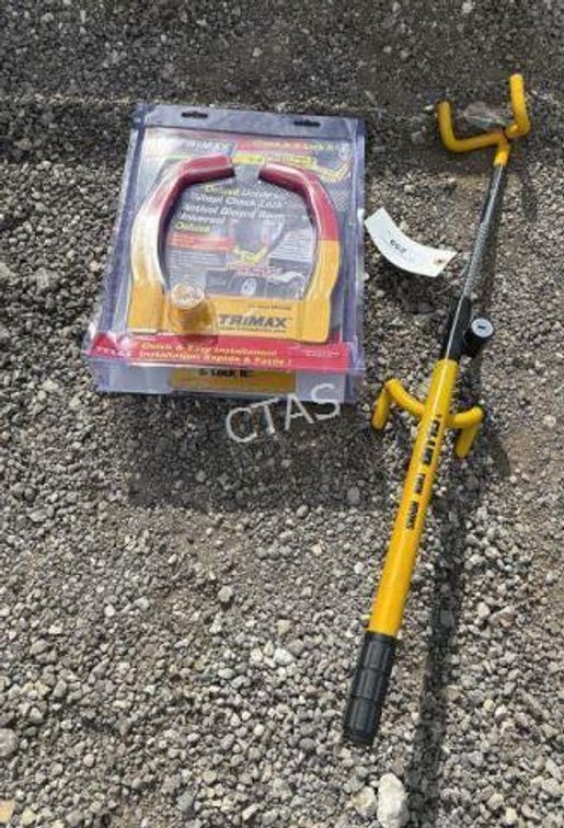 TriMax Wheel Chock Lock &