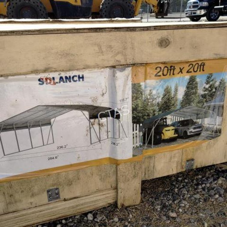 20' x 20' High-End Carport - Open Sides