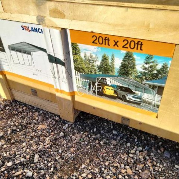 20' x 20' High-End Carport (SDLC2020)