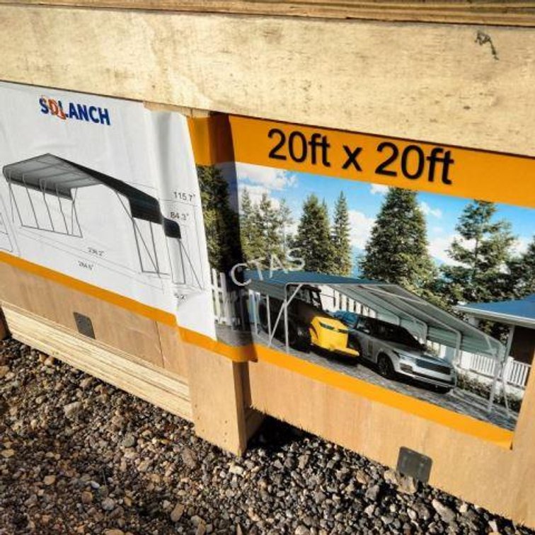 20' x 20' High-End Carport (SDLC2020)