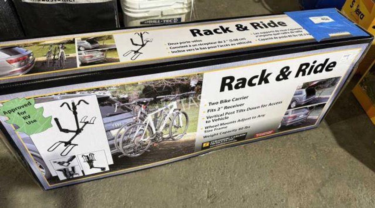 Rack & Ride 2-Bike Carrier - NIB