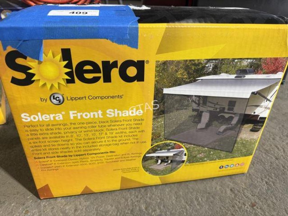 Solera Front Panel Awning Shade - NIB