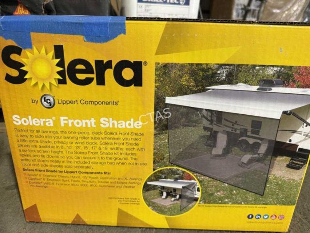 Solera Front Awning Shade - NIB