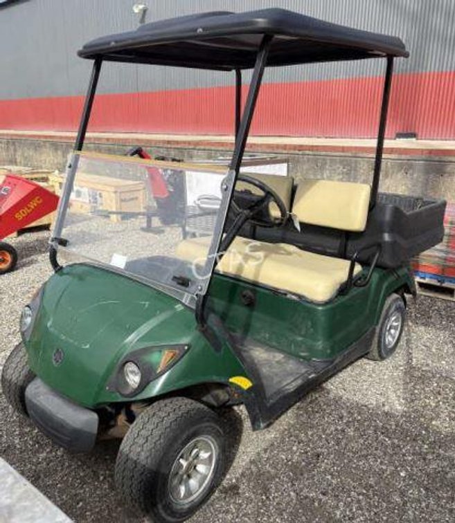 Yamaha Electric 2-Seat Golf Cart w/ Dump Bed