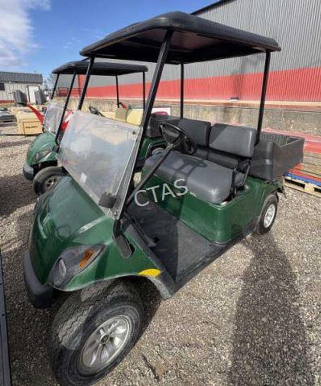 Yamaha Electric 2-Seat Golf Cart w/ Dump Bed