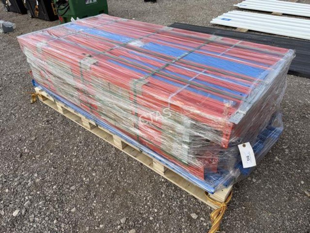 40' 6-Section Heavy Duty Metal Storage Shelves