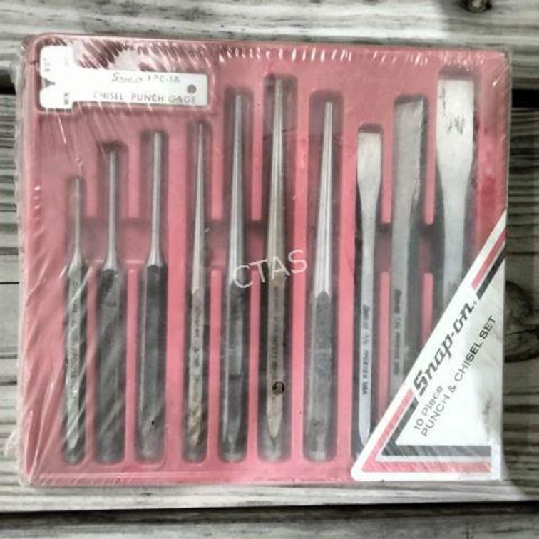 Snap-On 10 Pcs Punch & Chisel Set