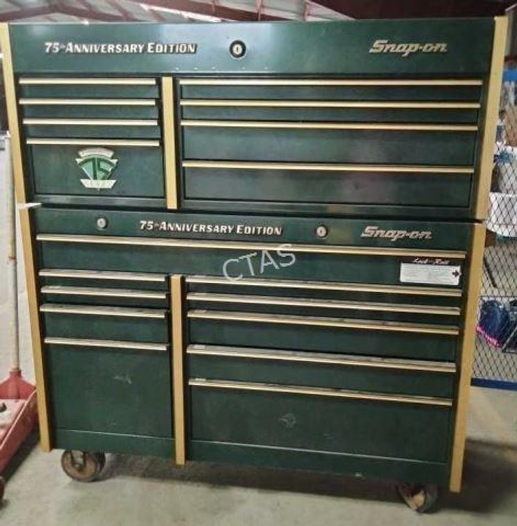 Snap-On 75th Edition Stacked Tool Boxes