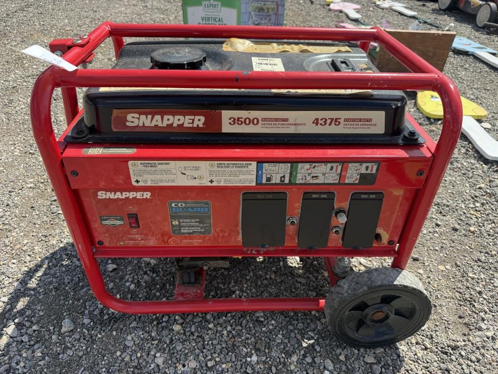 Snapper 3500 Portable Generator - Gas