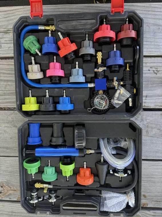 VTG 31pcs Radiator Pressure Tester &