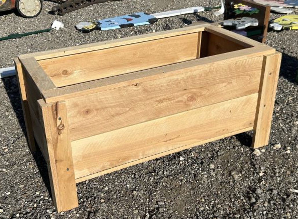Cedar Raised Garden Planter Box - Handmade