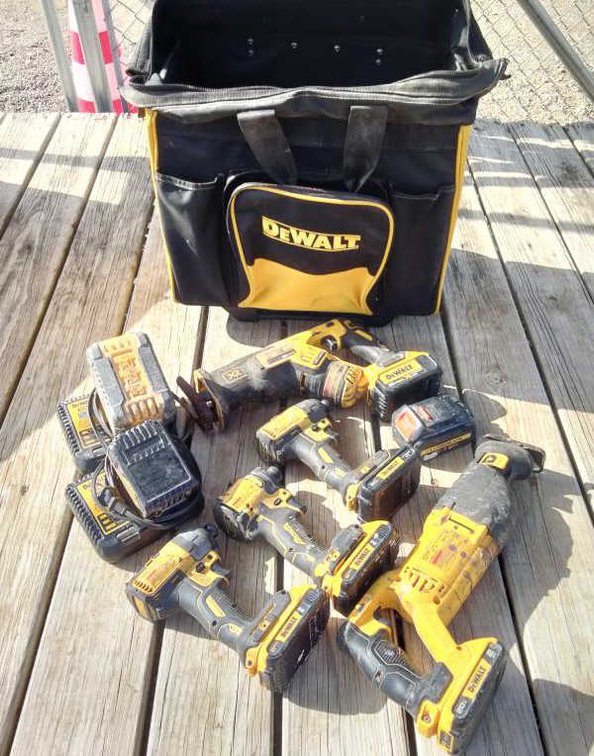 DeWalt Cordless Tool Assortment