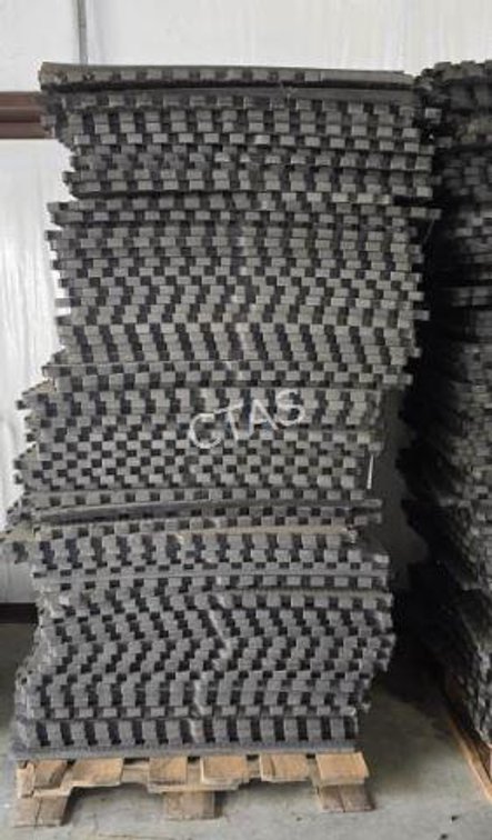 (60) 40" x 40" Rubber Mat Gym Pads