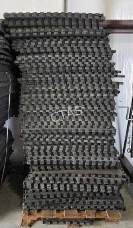 (60) 40" x 40" Rubber Mat Gym Pads