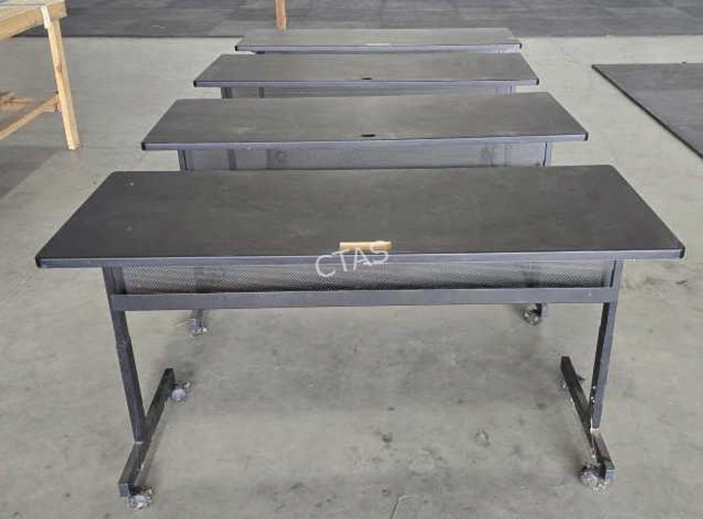 (4) Classroom or Workroom Computer Tables w/