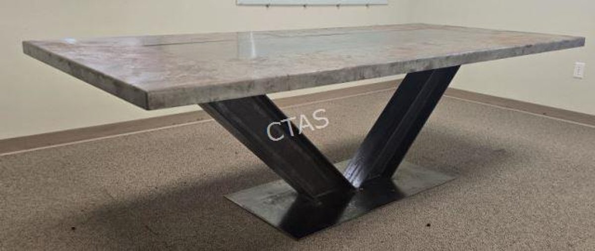 Custom Steel Conference Table